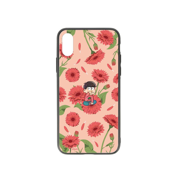 『おそ松さん』おそ松 Botania 角丸強化ガラスiPhoneケース【202509再販】